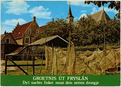 Kaart van Friesland