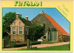 Kaart van Friesland