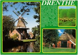 Kaart van Drenthe