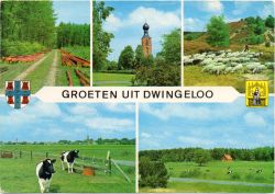 Kaart van Drenthe