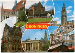 Kaart van Groningen