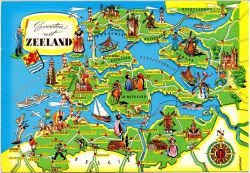Kaart van Zeeland