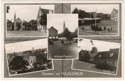 Kaart van Naaldwijk